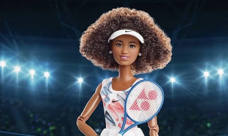 Naomi Osaka ganha versão da boneca Barbie. (Mattel/Reprodução)