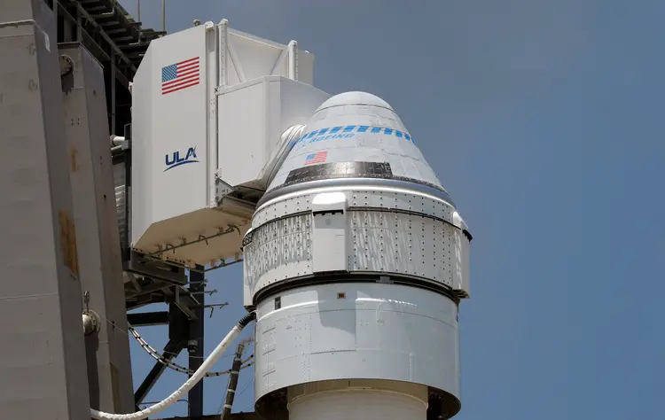 Um lançamento teste anterior da Starliner em 2019, terminou em uma falha quase catastrófica (Joe Skipper/Reuters)