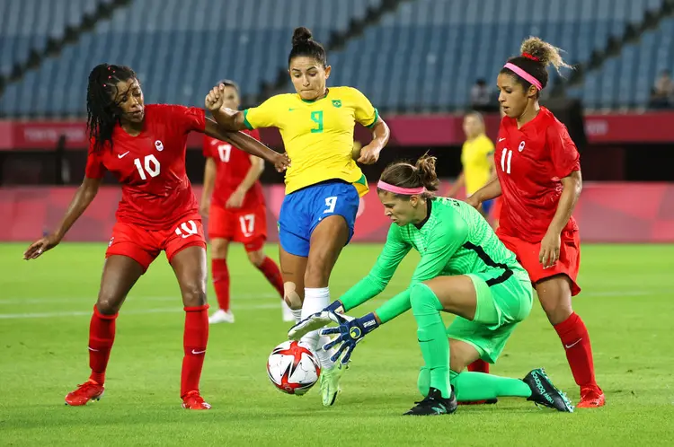 Após perder por 2 a 1 da Dinamarca no último jogo, o Brasil busca reencontrar o caminho da vitória (Koki Nagahama/Getty Images)