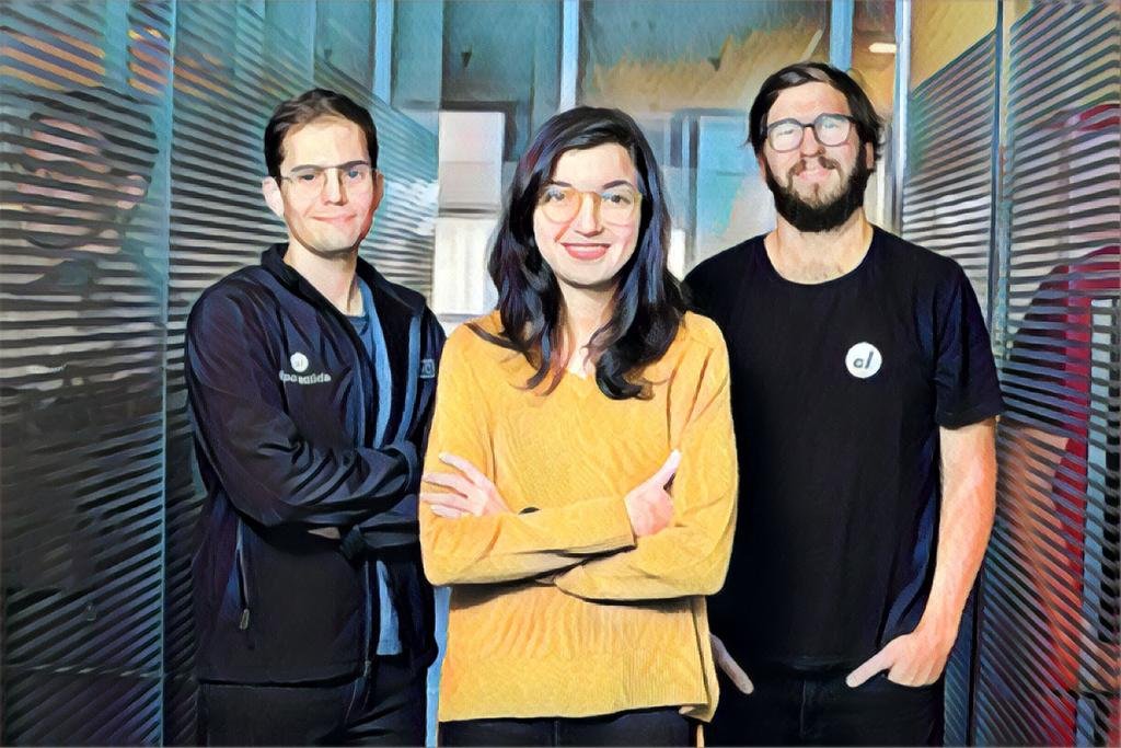 Vinicius Corrêa, Manoela Mitchell e Thiago Torres, fundadores da Pipo: a startup tem mais de 100 empresas clientes e 15.000 vidas sob gestão
 (Pipo Saúde/Divulgação)