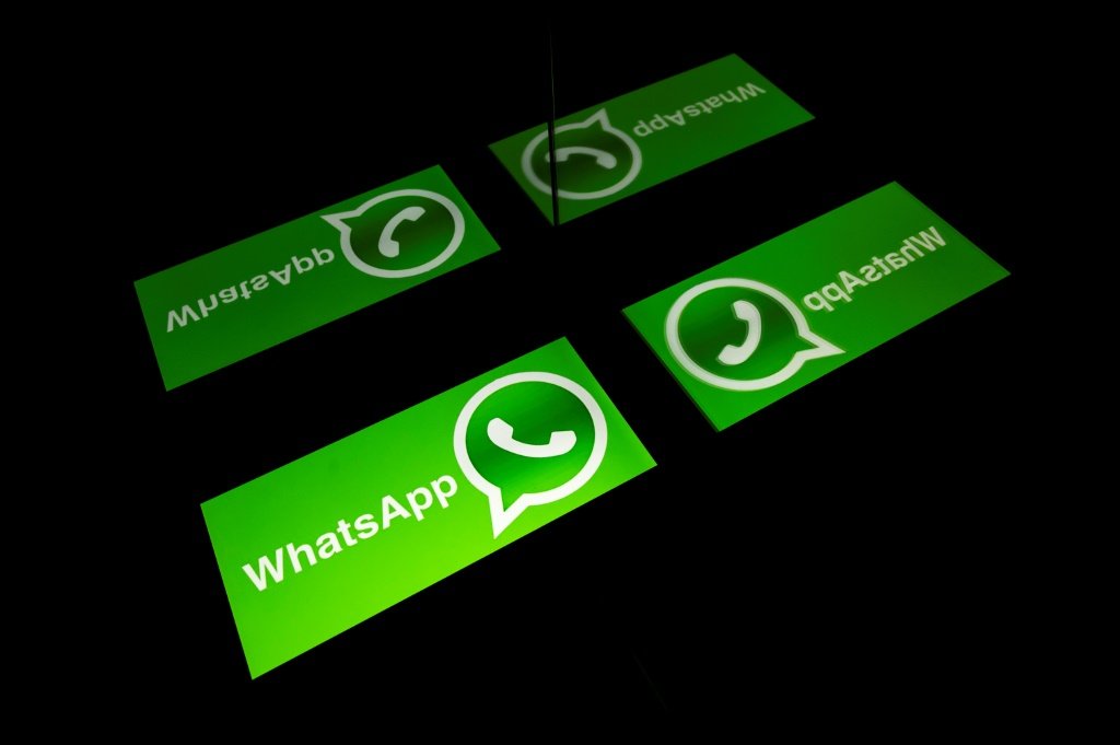 WhatsApp tem mais de 400 milhões de usuários na Índia (Foto/AFP)