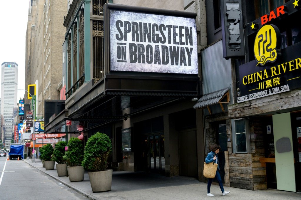 Broadway: regras serão aplicadas até outubro nos 41 teatros. (Reprodução/AFP)
