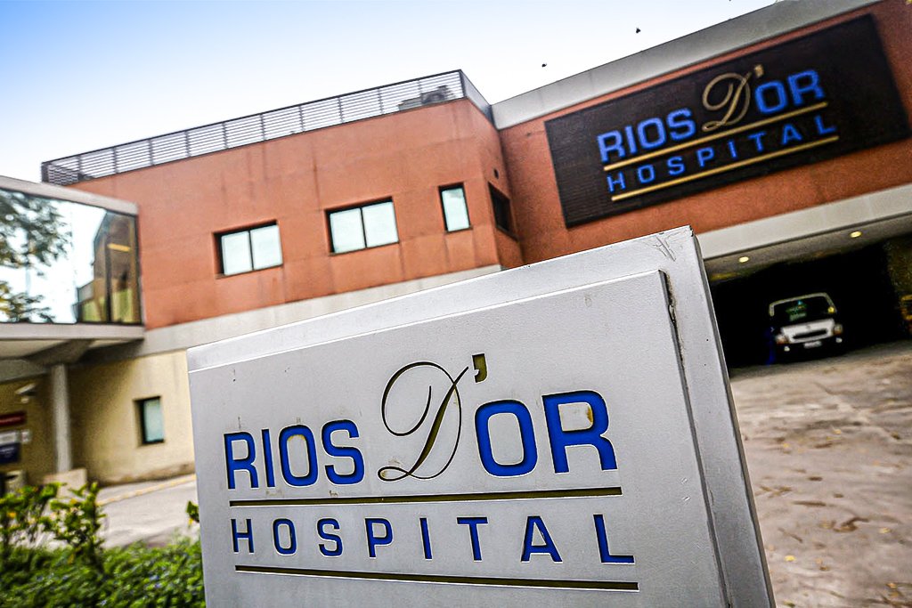 Fachada de hospital da Rede D'Or: empresa reduziu participação direta na Qualicorp para 6% (Ricardo Moraes/Reuters)