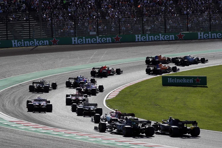 Grande Prêmio do Japão dispitado no circuito de Suzuka em 2019. (Issei Kato/Reuters)