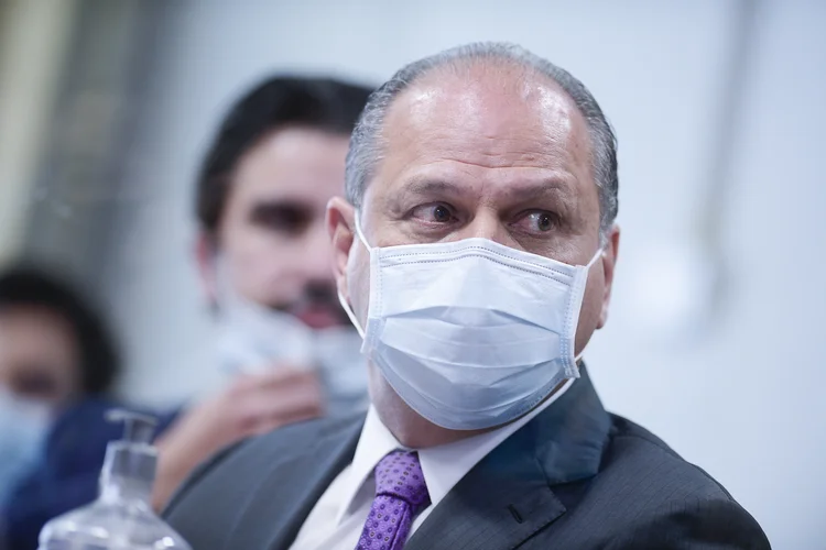 CPI da Covid ouve líder do governo na Câmara, deputado Ricardo Barros (PP-PR) (Pedro França/Agência Senado)