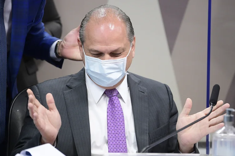 CPI da Covid ouve líder do governo na Câmara, deputado Ricardo Barros (PP-PR) (Pedro França/Agência Senado)