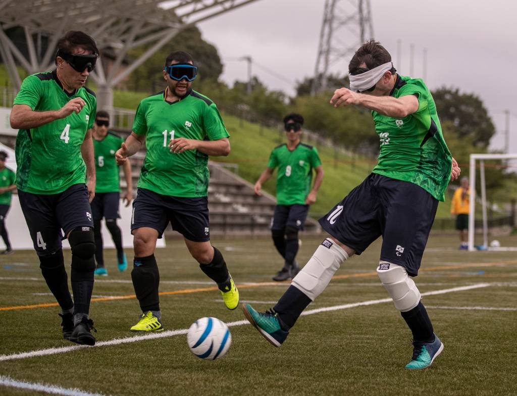 Entenda como é disputado o futebol de 5 nos Jogos Paralímpicos