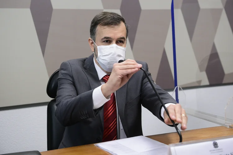 Auditor do Tribunal de Contas da União (TCU), Alexandre Figueiredo Costa Silva Marques (Pedro França/Agência Senado)