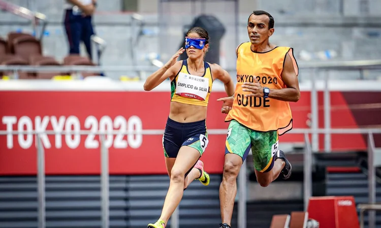 Thalita Simplício conquista a prata nos 400m rasos nos Jogos Paralímpicos de Tóquio (Wander Roberto/CPB/Divulgação)