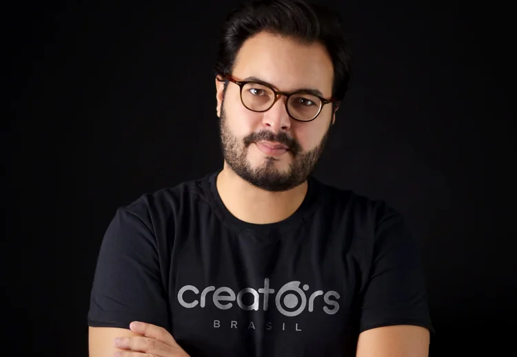 Vinicius Machado, da Creators Brasil: a empresa já realizou campanhas com a Coca-Cola, 99, Uber, Rappi, Riachuelo e O Boticário (Creators/Reprodução)