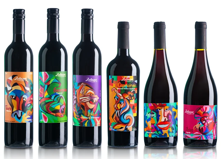 Vinhos: linha da Portus Cale traz um vinho para cada signo (Portus Cale/Divulgação)