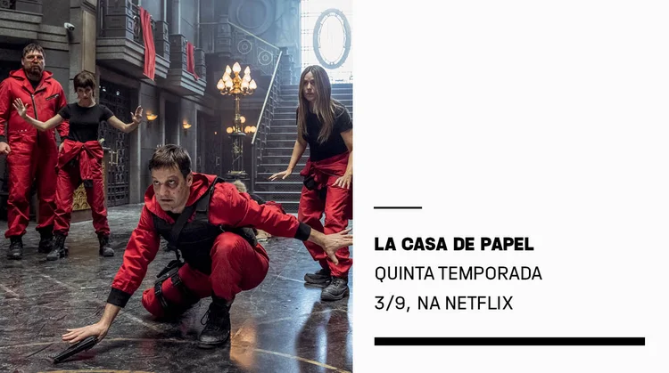 Cena de La Casa de Papel: a afinidade cultural explica o sucesso no Brasil (Divulgação/Divulgação)