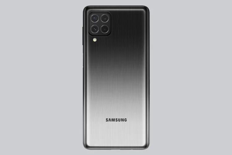 Galaxy M62: smartphone da Samsung tem sistema Android e câmera traseira quádrupla (Samsung/Divulgação)
