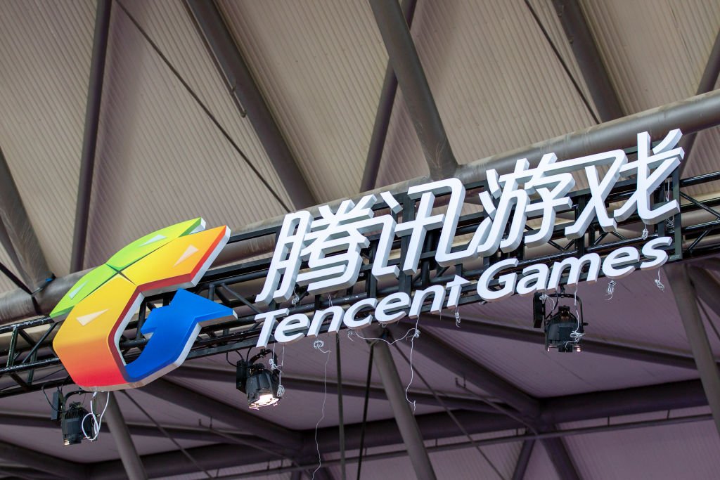 A China quer manter as gigantes da tecnologia como a Tencent sob comando (Visual China Group/Getty Images)