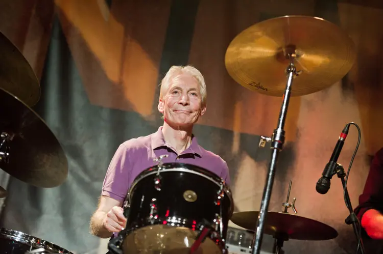 O baterista dos Rolling Stones Charlie Watts morre aos 80 anos
 (David Wolff - Patrick/Redferns/Getty Images)