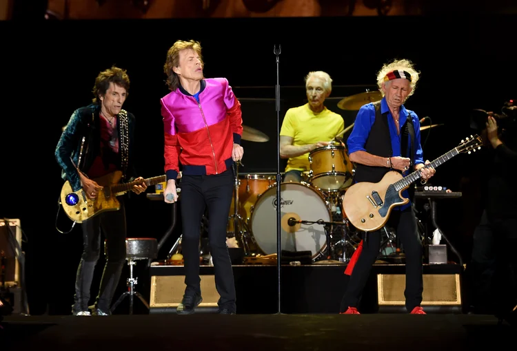 O grupo britânico Rolling Stones. (Kevin Winter/Getty Images)