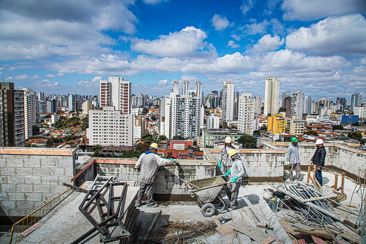 Imóvel na planta: lei do distrato estabele que quem desistir do imóvel perde 50% do que pagou de parcelas (Leandro Fonseca/Exame)