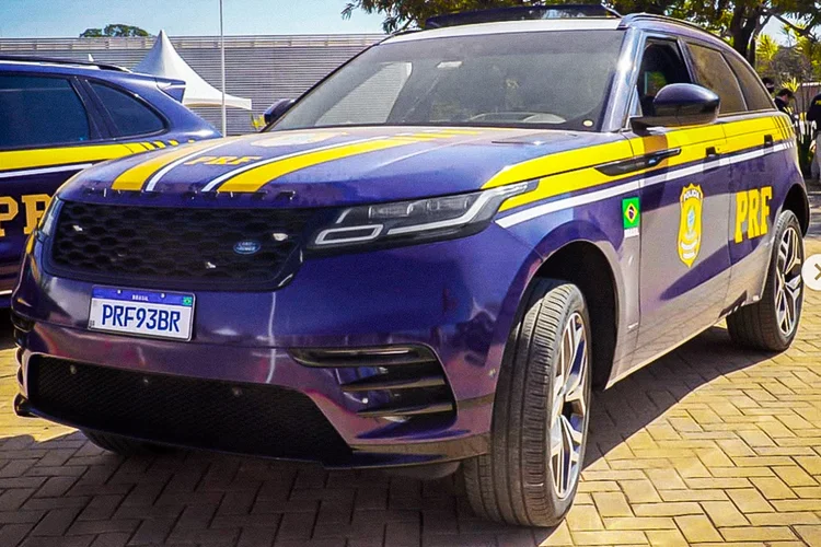 Poderoso: o Range Rover Velar acelera de 0 a 100 km/h em 6,3 s (PRF/Instagram)