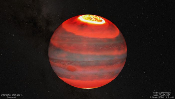Pesquisadores descobrem como atmosfera de Júpiter é aquecida