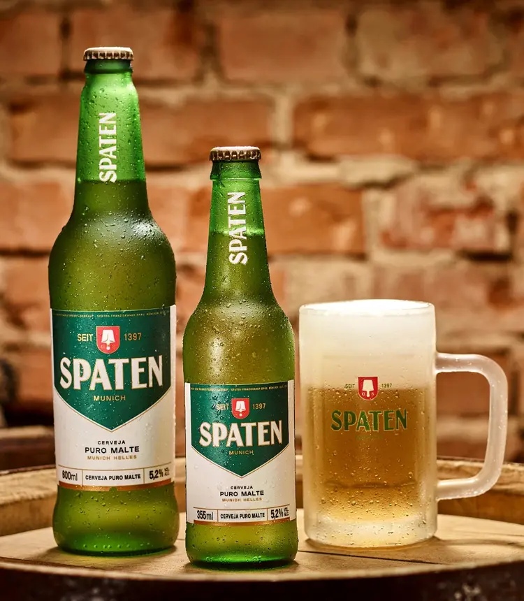 Ambev: Spaten ajudou a liderar crescimento de participação da categoria "core plus" (Spaten/ Ambev/Divulgação)