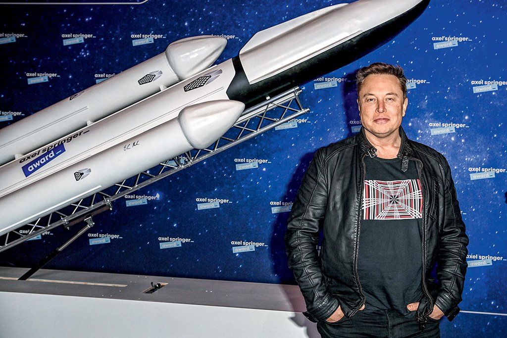 Elon Musk, fundador da Tesla: poder estelar do bilionário pode não ser mais suficiente na China (Britta Pedersen/Pool/AFP/Getty Images)
