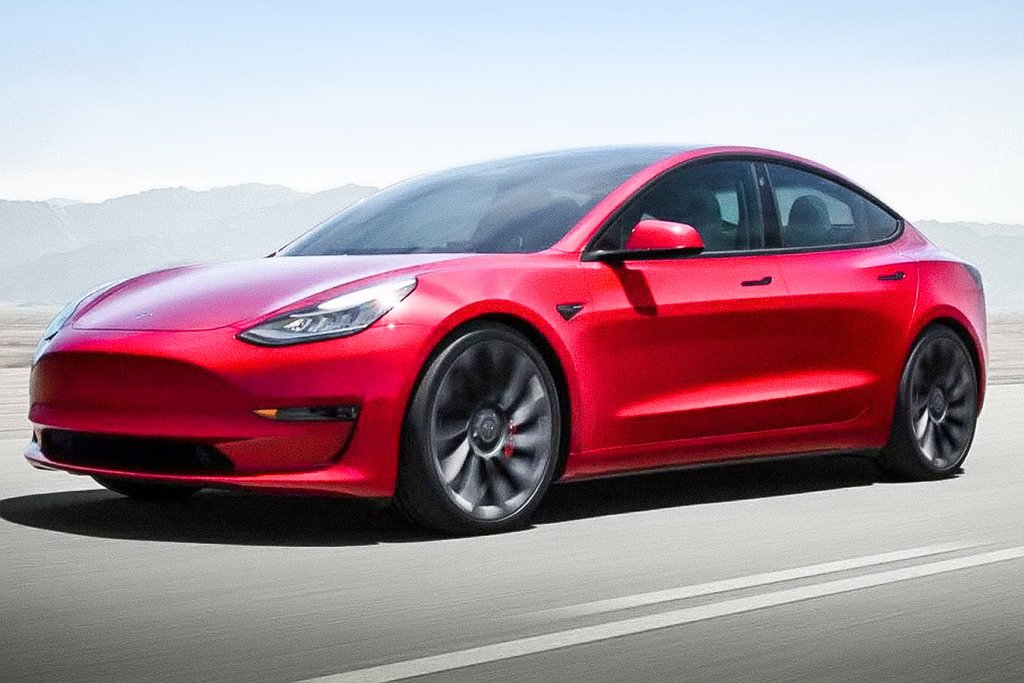 Model 3: modelo de entrada está entre os mais vendidos da Tesla (Divulgação/Tesla)