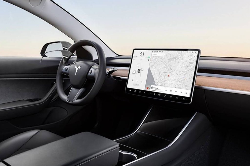 Tesla: videogames nos paineis podem distrair motoristas, diz reguladora nos EUA (Divulgação/Tesla)