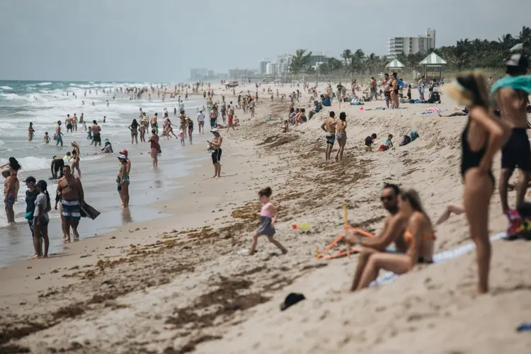 El Niño: Organização Mundial de Meteorologia (OMM), órgão das Nações Unidas (ONU), apontou que o El Niño deve durar até, pelo menos, abril de 2024 (Reprodução/Bloomberg)