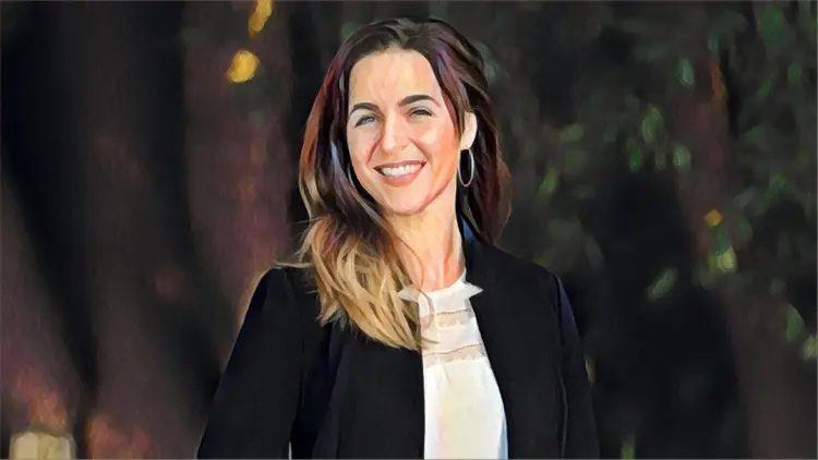 Iona Szkurnik, cofundadora da Education Journey: a empresa, fundada em meados de 2020, foi avaliada em US$ 5 milhões na rodada pré-seed
 (Education Journey/Divulgação)