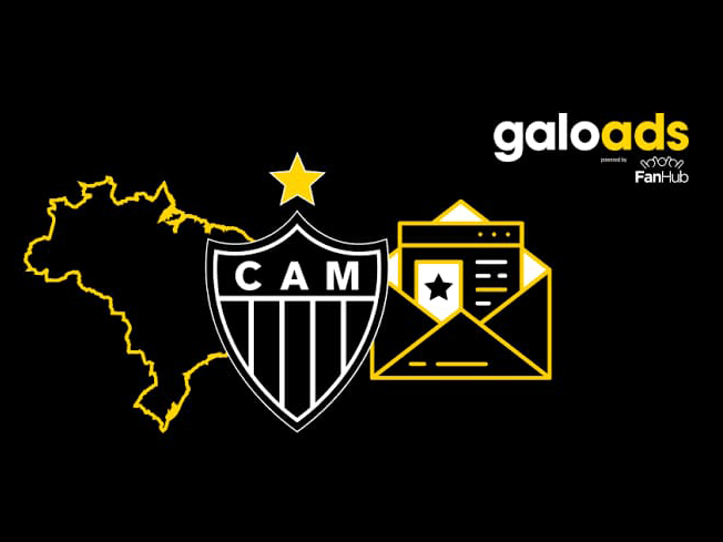 Plataforma de anúncios criada pelo Atlético-MG é um case inédito entre os clubes brasileiros (Arte/Atlético MG/Divulgação)