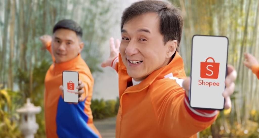 Com Jackie Chan e jogos, Shopee é app de compras mais instalado do Brasil