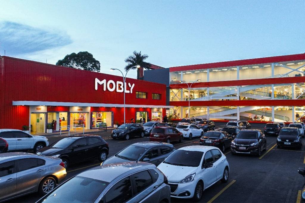 Megastore da Mobly na marginal Tietê em São Paulo: canal de vendas em lojas físicas teve crescimento com redução das restrições ao funcionamento | Foto: Mobly/Divulgação (Divulgação/Mobly)