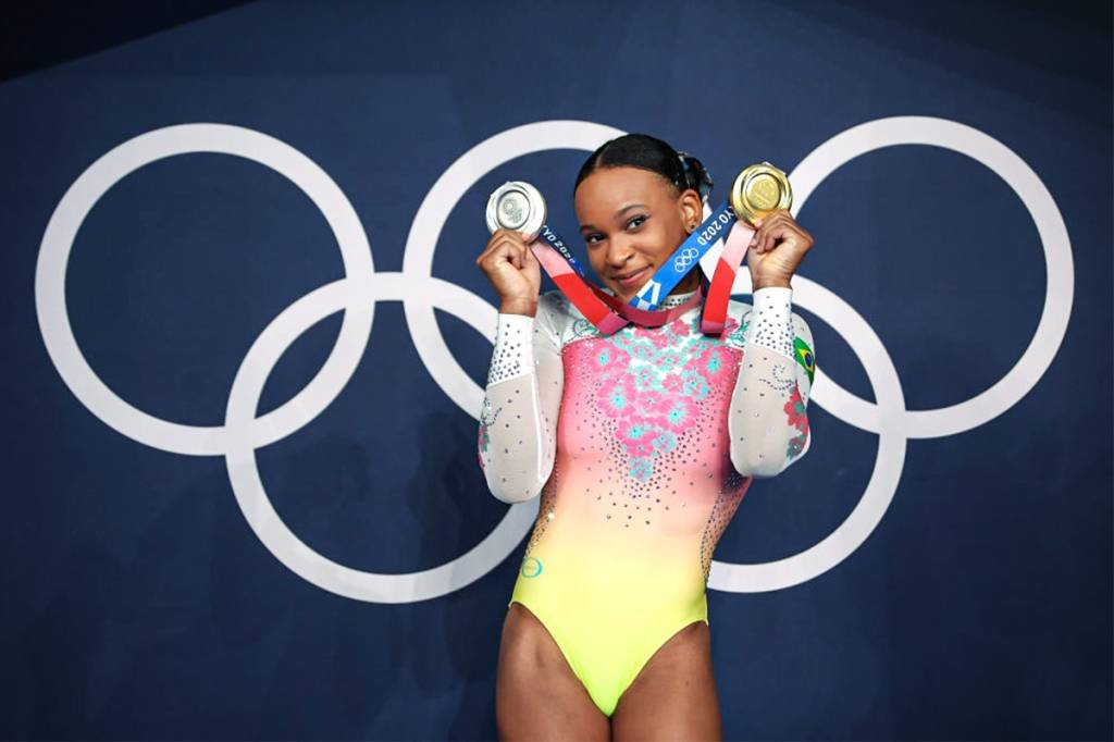 Rebeca Andrade sobre Olimpíada: Ganhei muito mais do que só medalhas