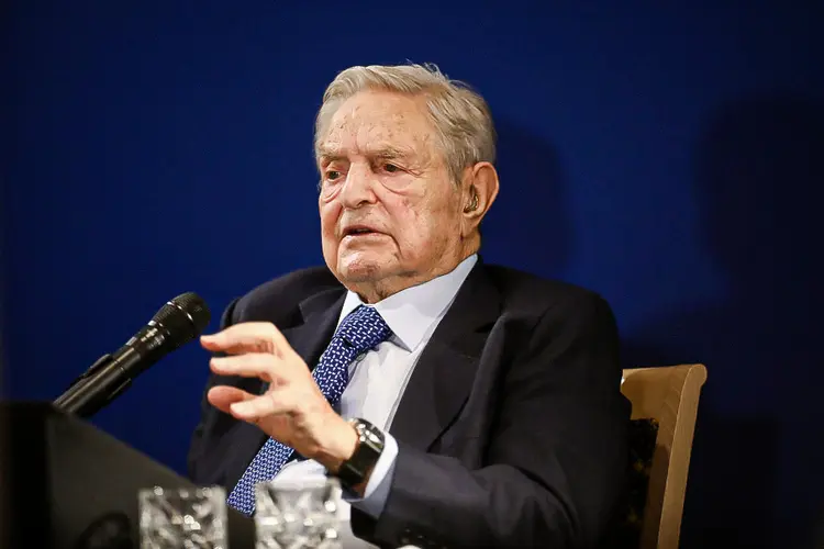 George Soros: pedido de mais transparência nos investimentos na China (Simon Dawson/Bloomberg/Getty Images)