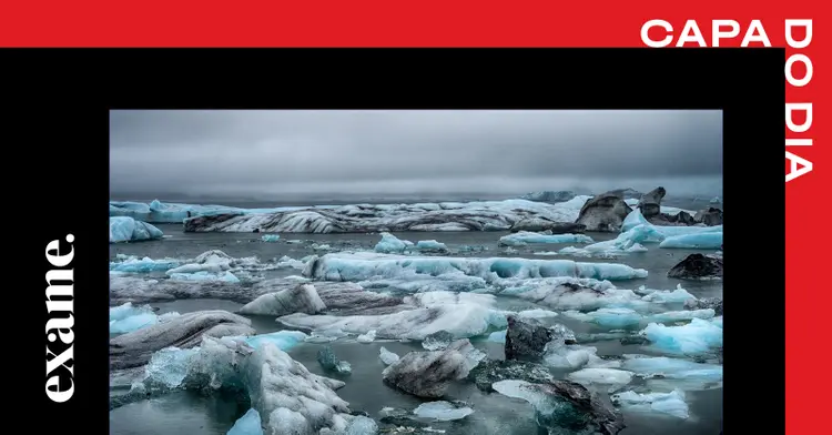 No caso de derretimento das calotas polares, o nível dos oceanos pode subir mais de 60 metros (Jose Javier Ballester legua/Getty Images)