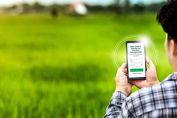 Transparent Livestock Platform: a tool that, with blockchain technology, will allow the company to extend socio-environmental monitoring (JBS/Divulgação)