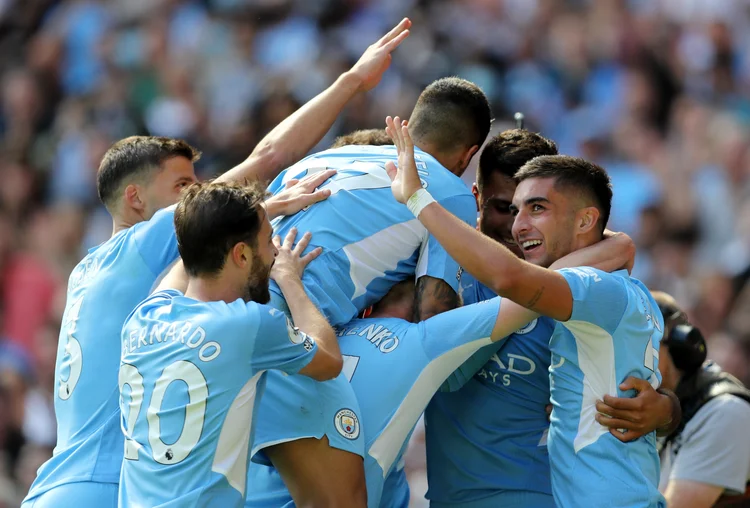 Manchester City: A equipe do técnico Guardiola está com sete pontos atrás do líder Arsenal (Russell Cheyne/Reuters)