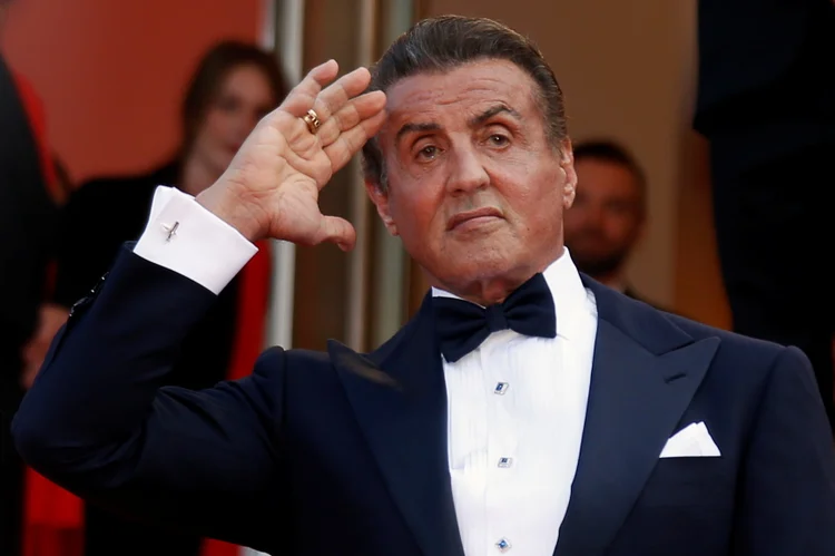 Sylvester Stallone no Festival de Cannes. (Regis Duvignau/Reuters)