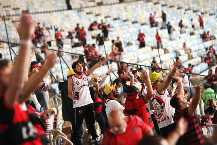 Flamengo: O auditor do STJD Felipe Bevilacqua deferiu o pedido feito por 17 clubes da Série A e pela própria Confederação Brasileira de Futebol (CBF) para vetar a presença de torcedores em jogos do Flamengo (Ricardo Moraes/Reuters)