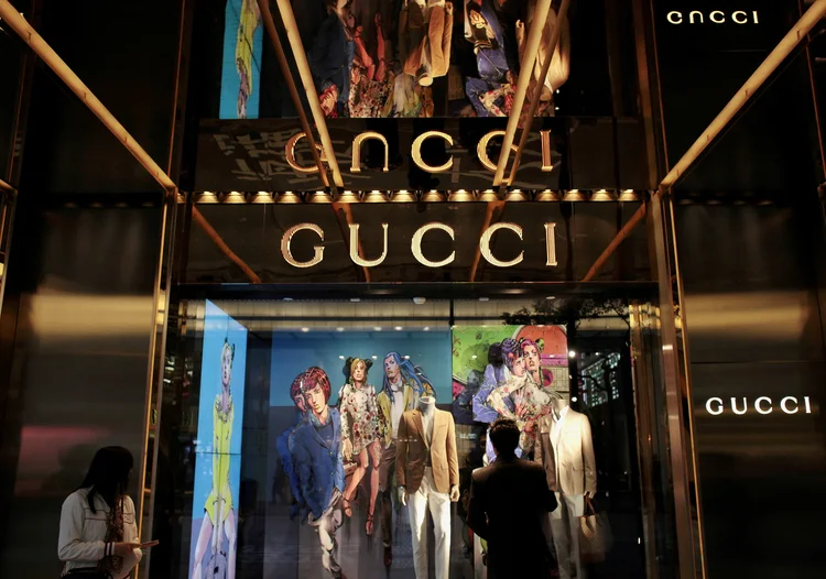 Loja da Gucci, marca do grupo Kering, em Hong Kong. (Bobby Yip/Reuters)