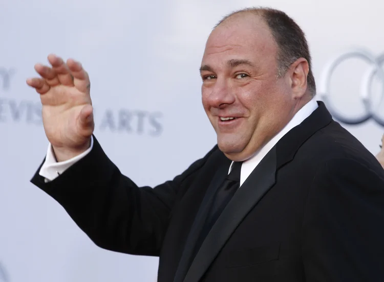 Ator James Gandolfoni em Los Angeles em 2011.
 (Fred Prouser/Reuters)