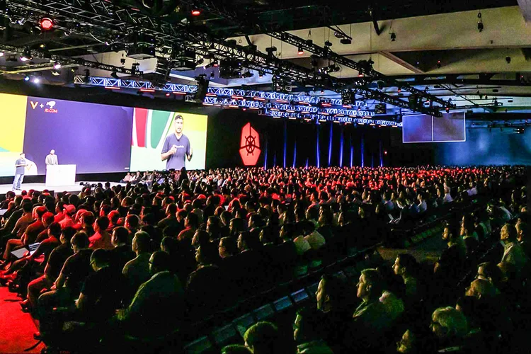 A edição de 2019 do Kubecon foi a última presencial (Kubecon/Reprodução)