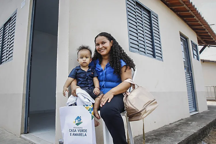 Casa Verde e Amarela: em agosto deste ano, governo federal entregou 1.440 moradias em Itapecuru-Mirim, no Maranhão (Casa Verde e Amarela/Divulgação)