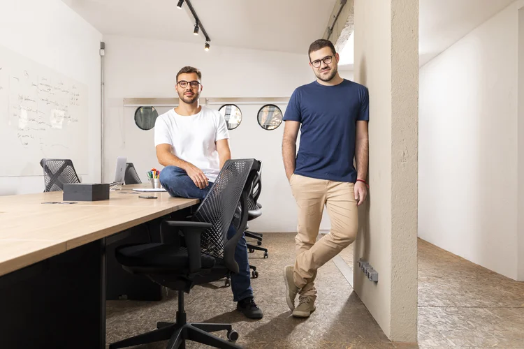 Luis Eduardo Cascão e Pedro Sônego de Oliveira, fundadores da TruePay: fintech recebe aporte de R$45 milhões (TruePay/Divulgação)