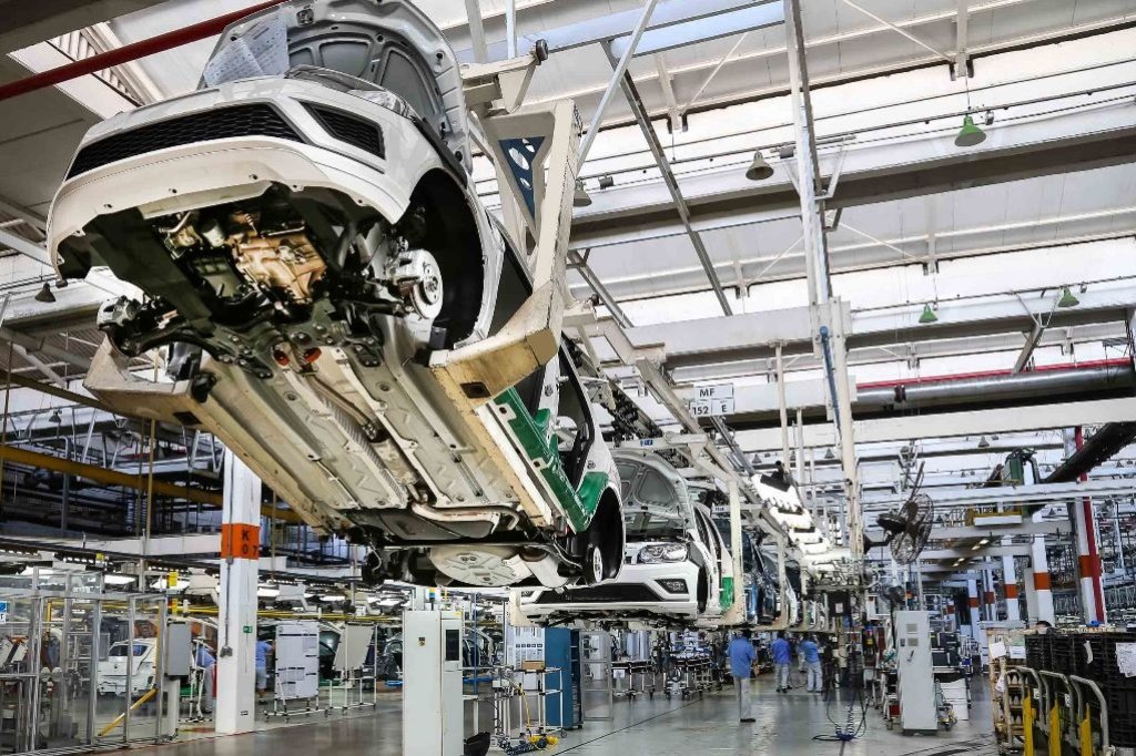 Paralisação: Volkswagen anunciou a paralisação de duas fábricas por falta de componentes (Volkswagen/Divulgação)