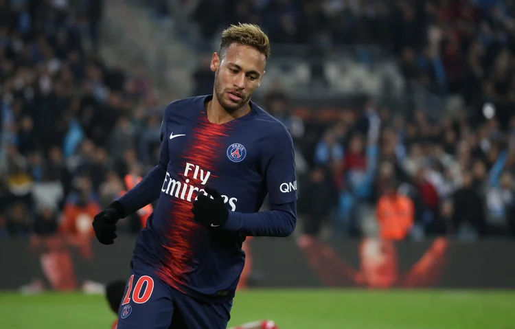 Neymar Jr. (PSG), 95 milhões de dólares. (Xavier Laine/Getty Images)