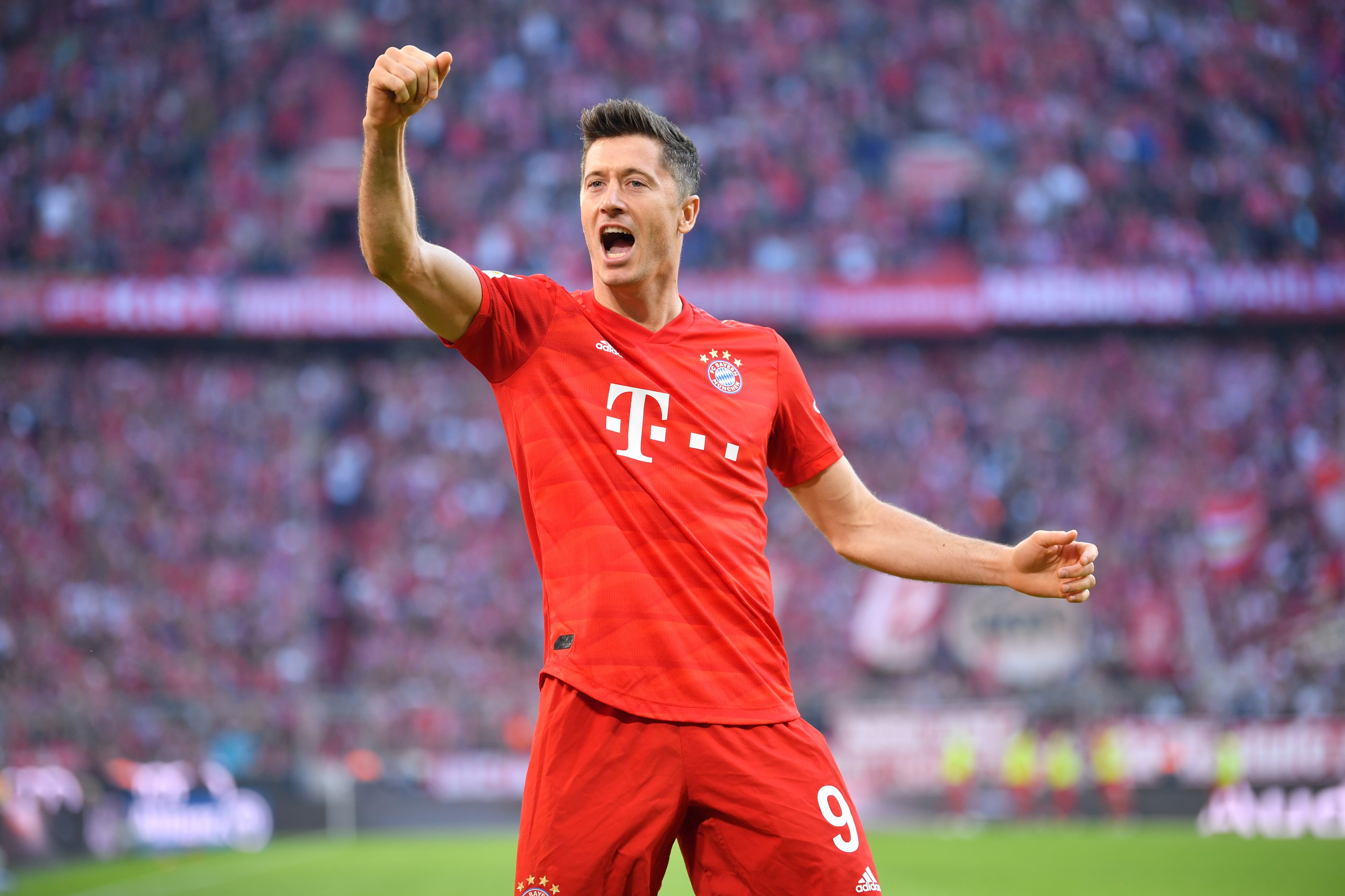 Robert Lewandowski pelo Bayern de Munique