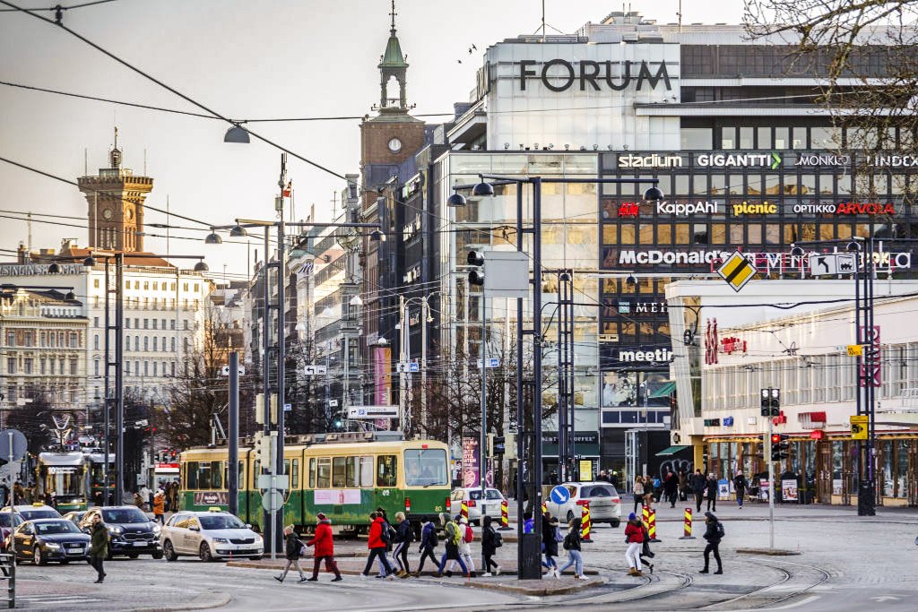 Helsinque, na Finlândia: vista como uma das melhores cidades do mundo, e não só em uso de tecnologia (Maija Astikainen/Bloomberg/Getty Images)