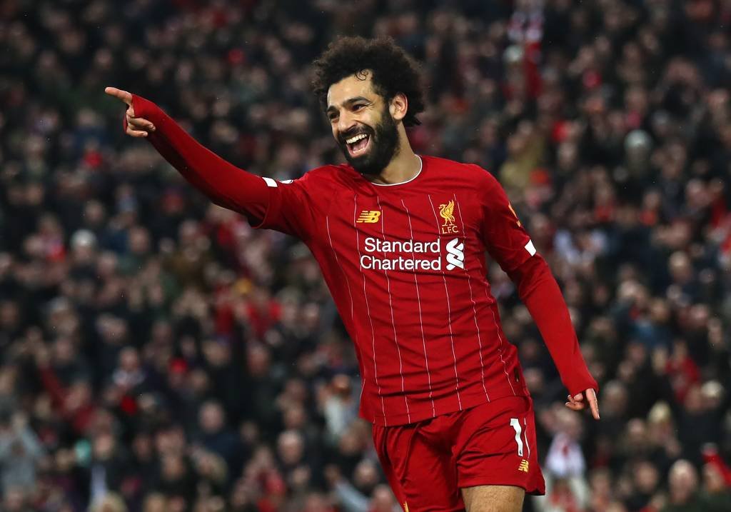 Mohamed Salah é um dos destaques do time inglês (Julian Finney/Getty Images)