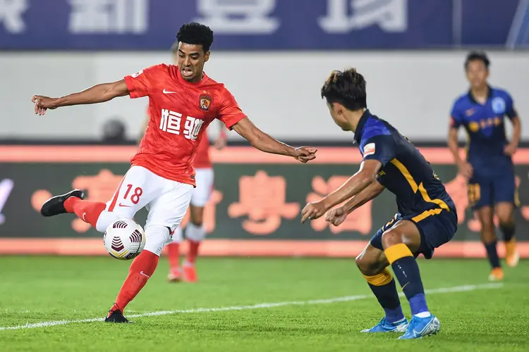 Guangzhou FC: depois da entrada da Evergrande como acionista, o clube conquistou sete títulos nacionais seguidos (STR/AFP/Getty Images)